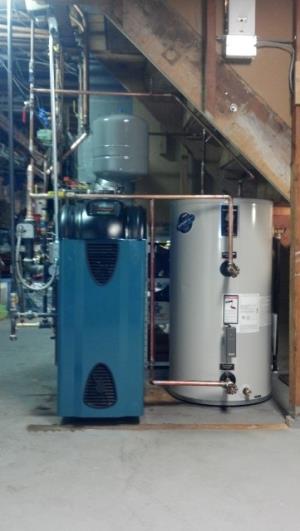 Oil To Gas Conversion of Burnham Boiler with Indirect Hot Water HeaterJefferson NJ