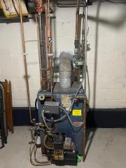 Oil furnace setup before switching to gas heating