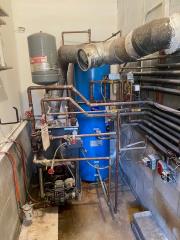 Oil furnace setup before switching to gas heating