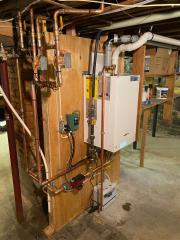 Energy-efficient gas heating system after oil to gas conversion AC repair in Roxbury NJ
