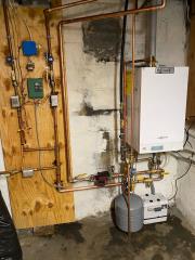 Energy-efficient gas heating system after oil to gas conversion AC repair in Roxbury NJ