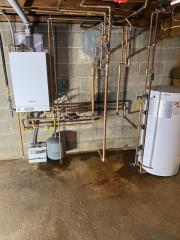 Energy-efficient gas heating system after oil to gas conversion AC repair in Roxbury NJ