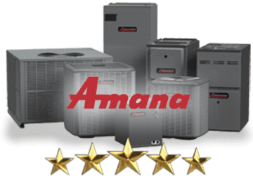 Central Comfort, Inc. works with Amana AC products in Roxbury NJ.